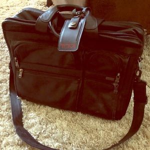 Tumi Leather Briefcase